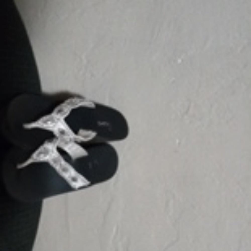 Rinestone wedge heels